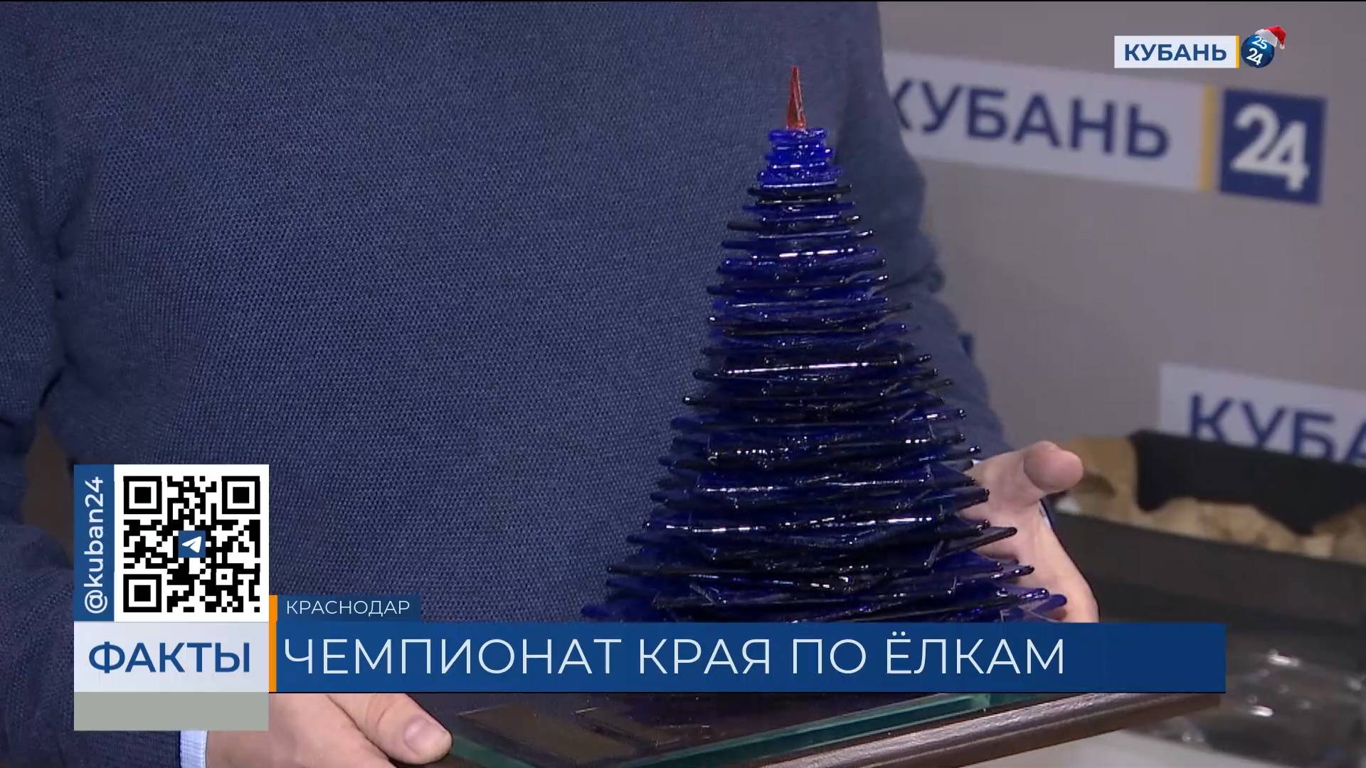 Подписчики «Кубань 24» признали новогоднюю елку из Усть-Лабинска лучшей в крае