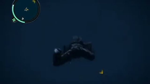 Just Cause 2 very deep water