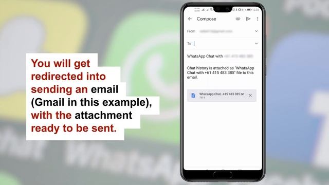 [Works in 2023👍] How To Email WhatsApp Chat History From Android