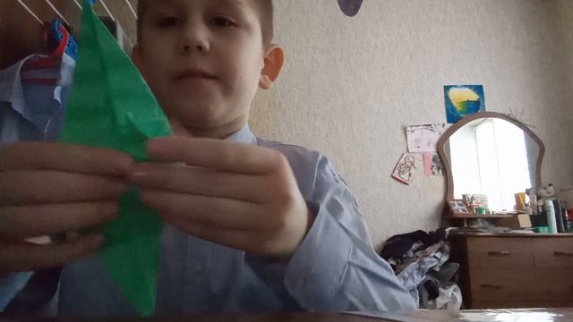 оригами головастик