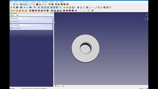 #27 FreeCad Пропадает деталь Victor Ignatov