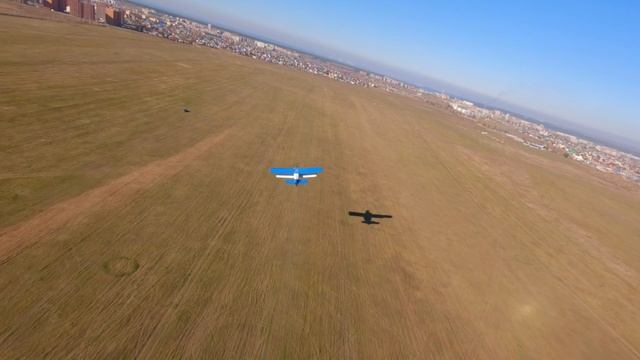 Cамолет ТВС-2МС с системой сброса воды