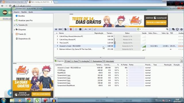 Blog/site Para Baixar Jogos De PC/PS3/XBOX360 Grátis Por Torrent