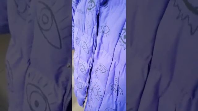 Роспись зимнего пальто
