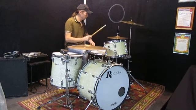 Короткое demo звучания Pearl Masters MCX & Rogers Holiday
