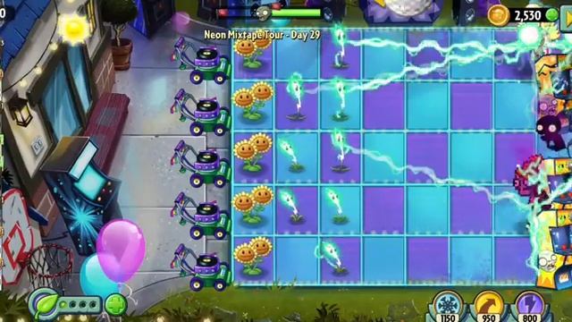 PLANTS/ZOMBIES 2 Neon Mixtape Tour - Day 29
