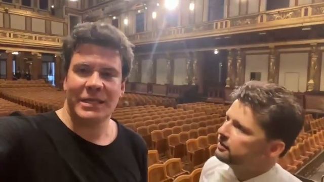 Денис Мацуев и Юлиан Рахлин в Мюзикферайне