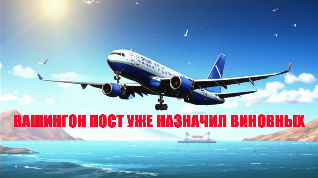 Самолет Виновные уже назначены