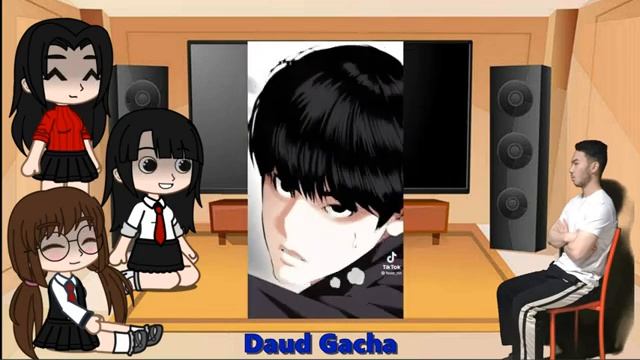 Lookism girls react to Daniel Park | lookism | Daniel Park |.