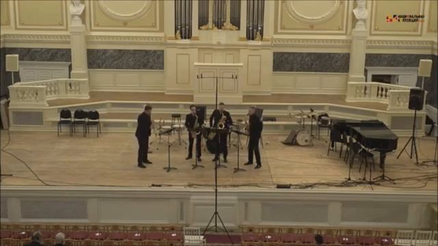 Efrem Podgaits - "Ludus Humanus", Russian Saxophone Quartet