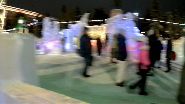 Открытие ледового городка в Челябинске, 27 декабря 2024г.
