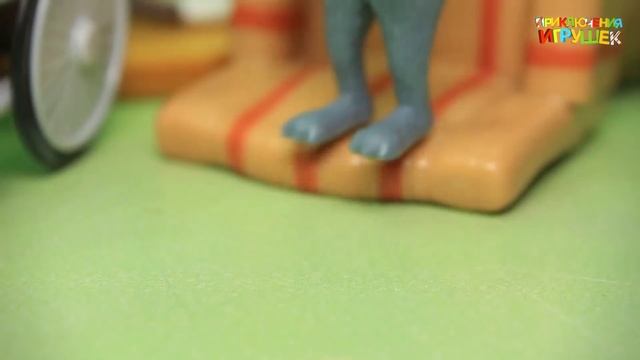 Развивающие Мультики для детей с игрушками. Мультики для малышей - Мишка и лес.