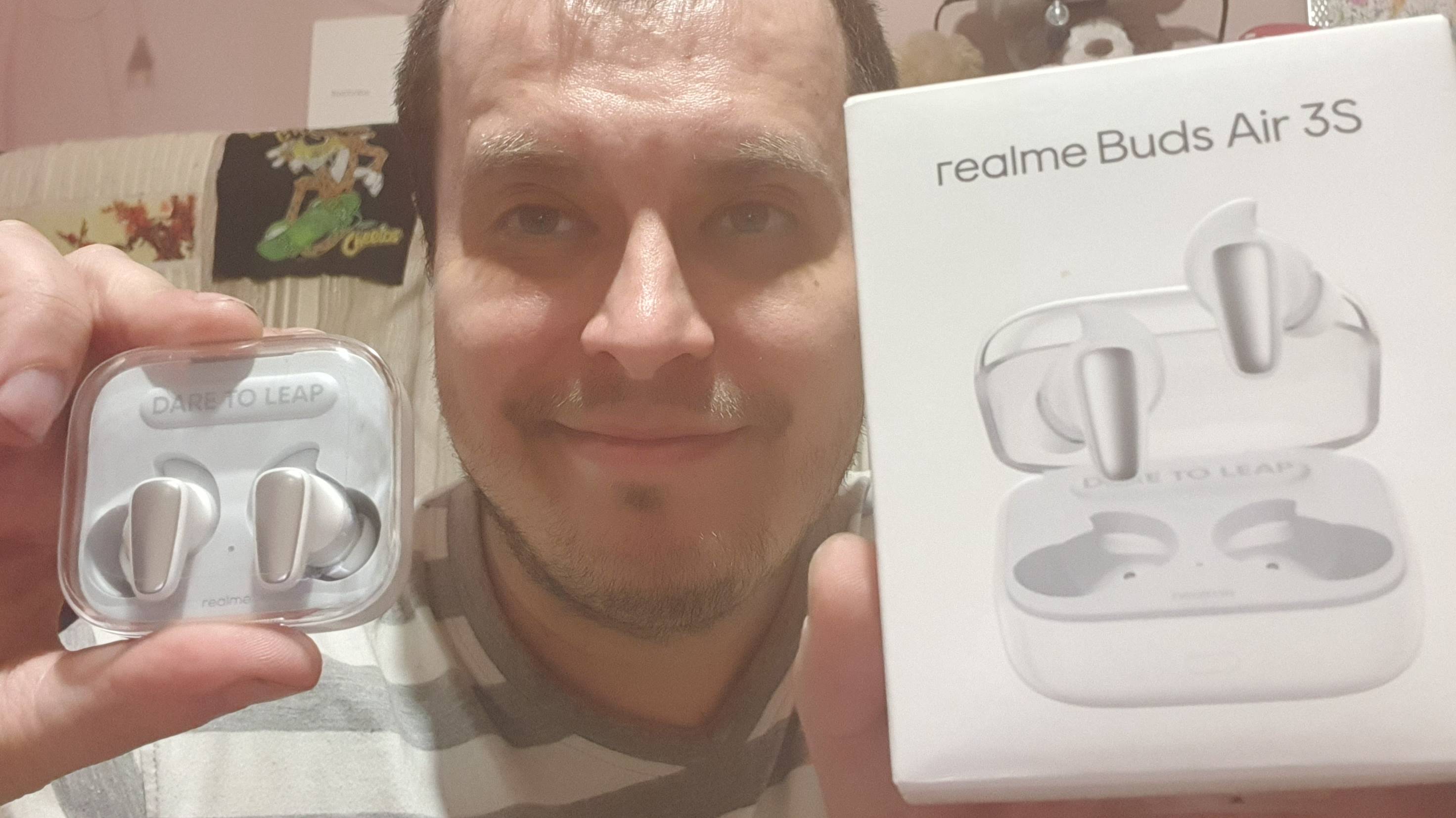Realme Buds Air 3S white Отличные беспроводные наушники!