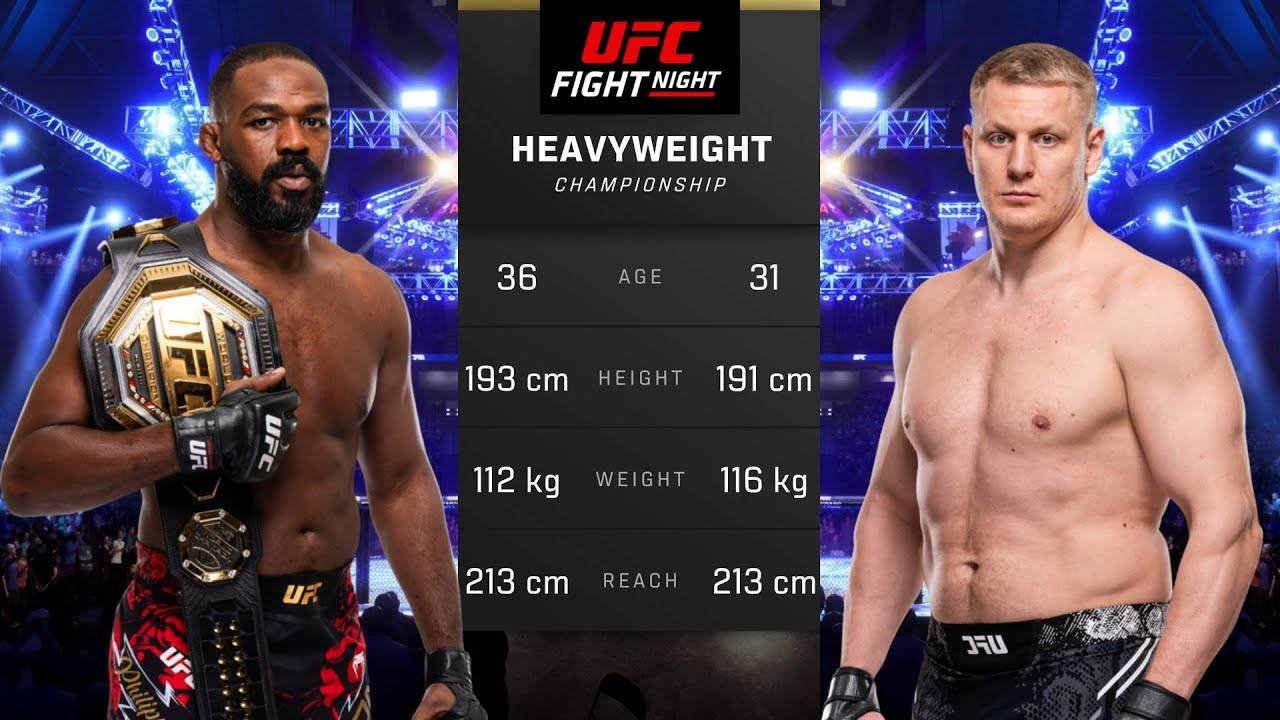 Джон Джонс против Сергея Павловича Полный бой - UFC 5