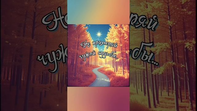 Песня "Не примеряй чужой судьбы..." #song #music #shortvideo #shorts #short #shortsvideo #new