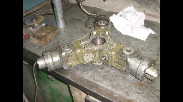 Колонка приводная соосного вертолёта ХА-3