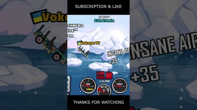 🎧 NEW Community Showcase 🎧 (Glacier Game) - Hill Climb Racing 2 #shorts #hcr2
