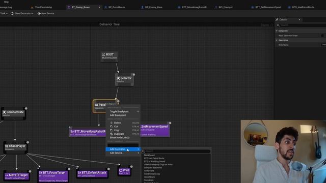 Smart Enemy AI  Part 2 Patrolling  States  Tutorial in Unreal Engine 5 UE51080p