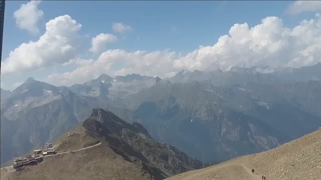 Домбай с детьми в автодоме