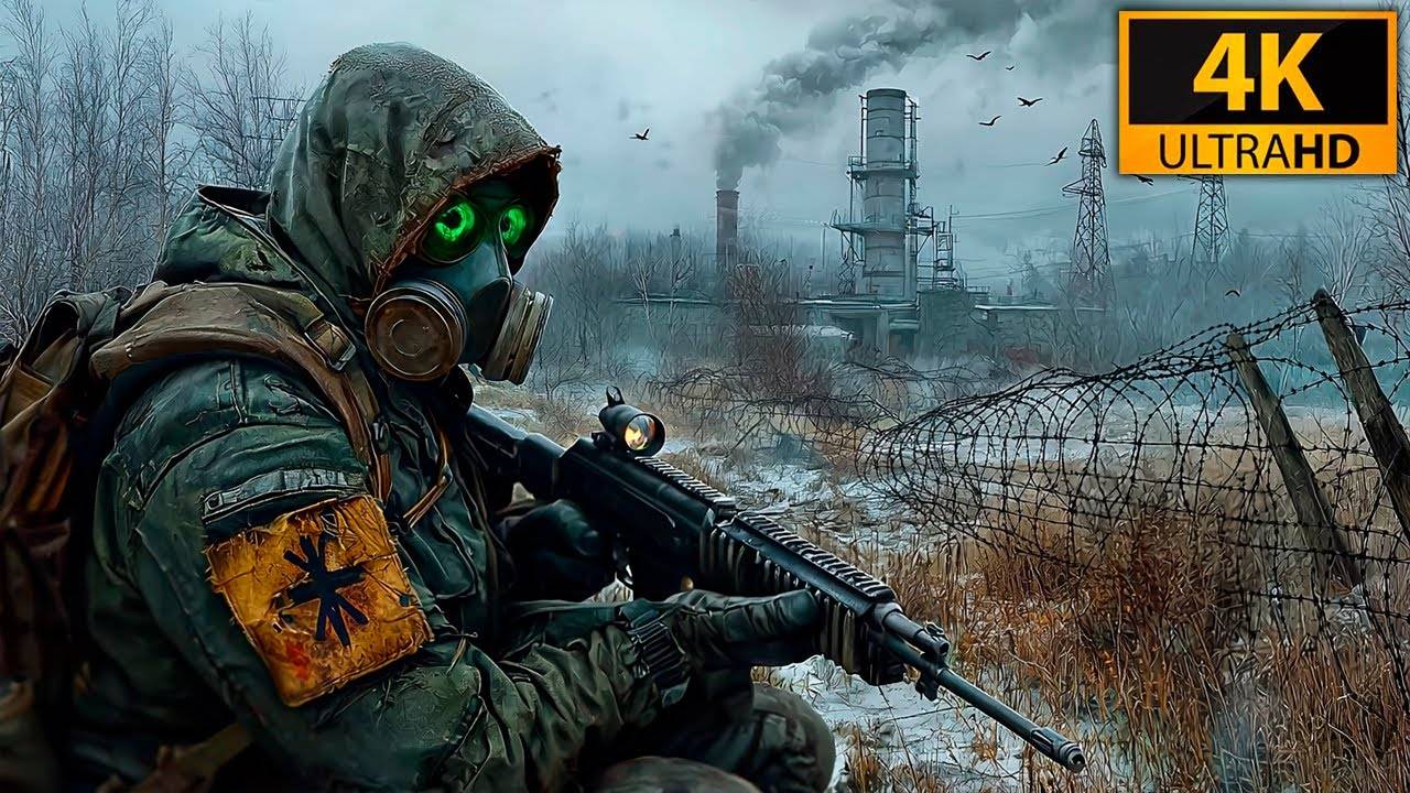 Графика Которая Шокирует  STALKER 2 Heart of Chornobyl  Ультра Реалистичная Графика  4K 60FPS