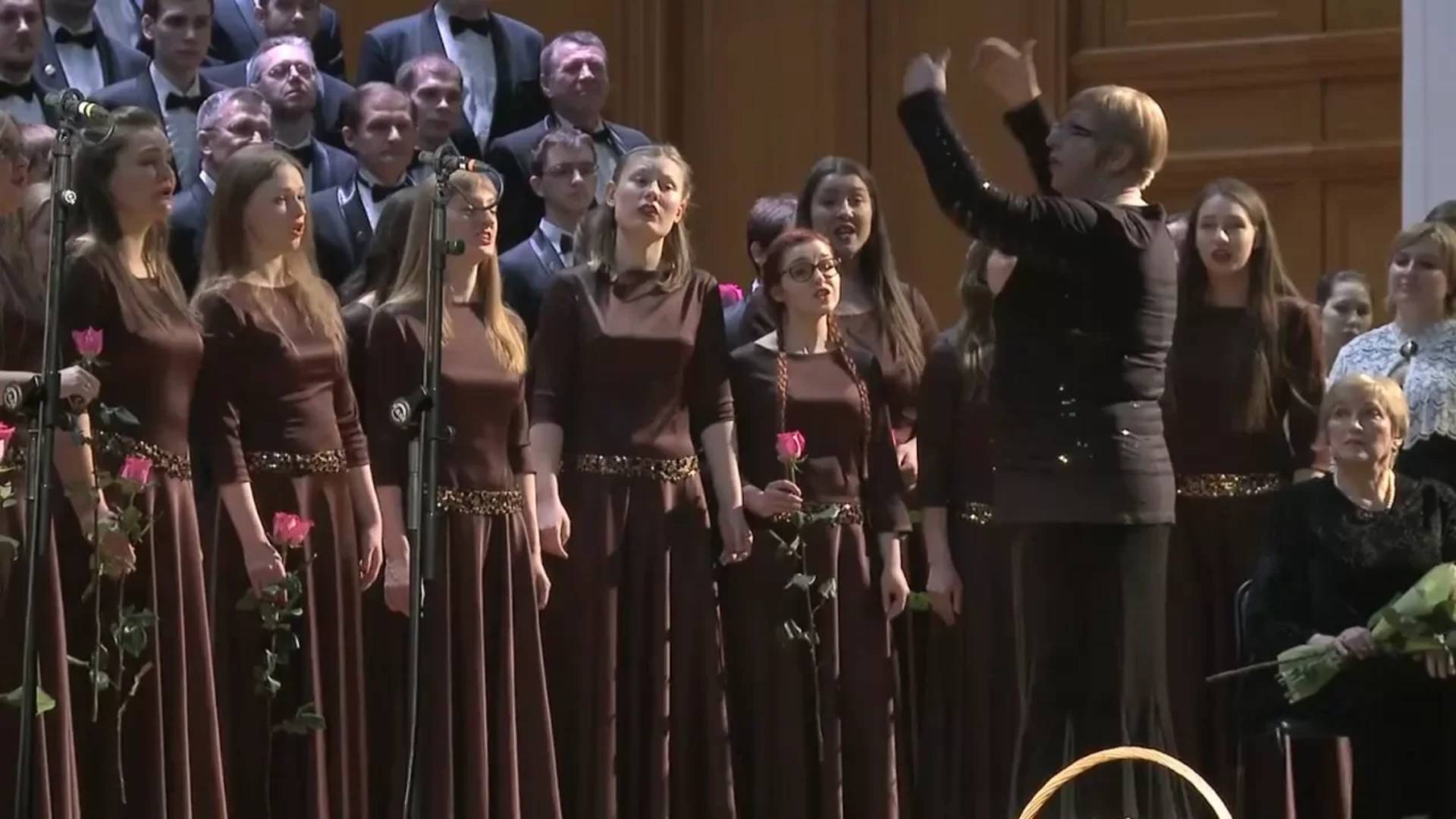 Girl Choir “Virgo” at the MEPHI Male Choir's 60th Anniversary Concert
