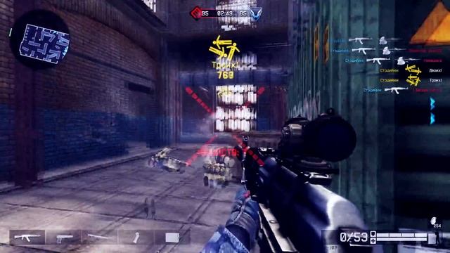 [Warface Russia]Gameplay with AK-103