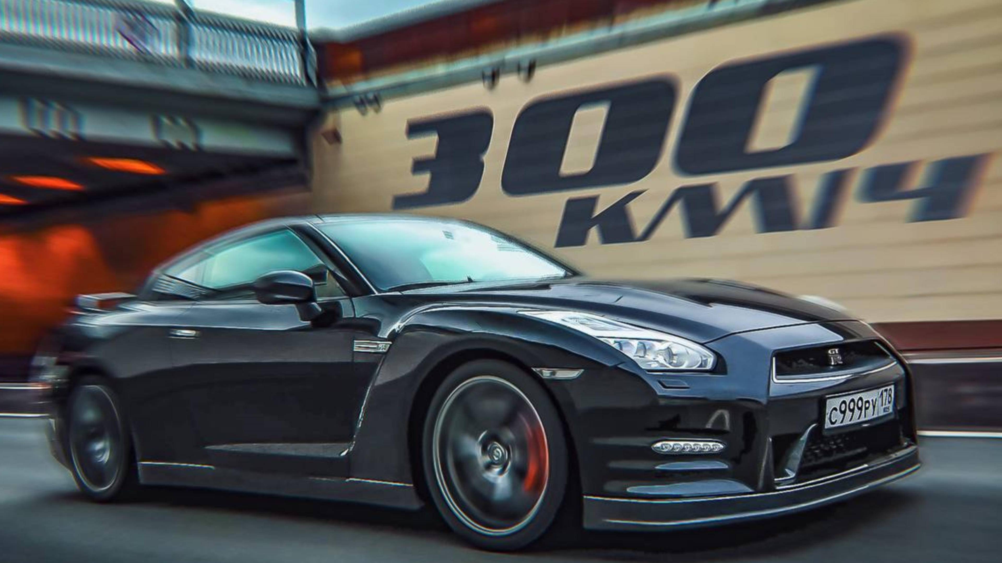 Nissan GT-R на 1200 СИЛ || EDIT || 4K