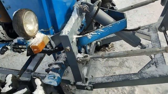 обзор передней навески отвала трактора т 40 - МТЗ- ЮМЗ