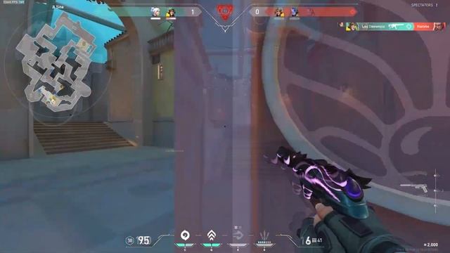 Valorant this Cheat Crosshair Made me RADIANT