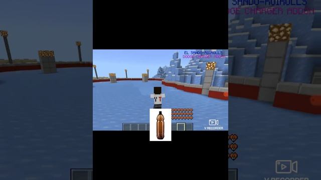 дрифт на бутылке ,#дрифт #minecraft подпишись