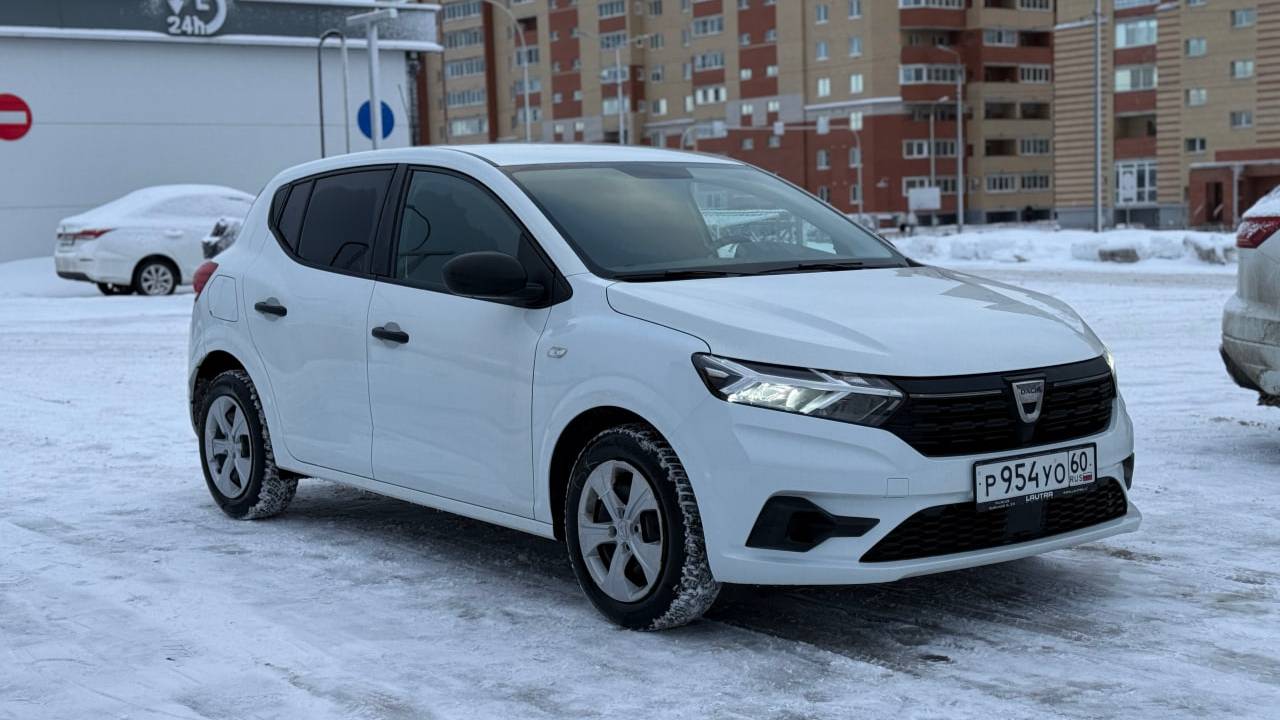 Dacia Sandero 2021 1.0 ECO-G LPG  заводской газ-пропан. Привезён на заказ из Европы.