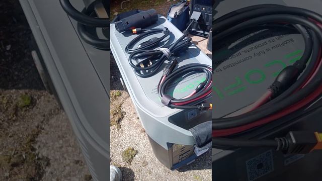 first impressions, EcoFlow Delta pro and Smart Generator in my campervan. vanlife, wild camping. uk