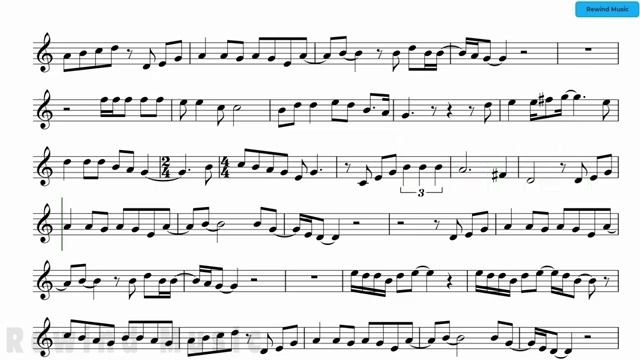 Dr_Hook_When_You_re_In_Love_With_A_Beautiful_Woman_Alto_Sax_Backing_Track_and_Sheet_Music(360P)[1]