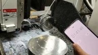 high speed metal band saw machine cut 116mm stainless steel with 3minutes