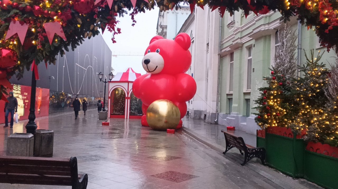 Прогулки по Москве. Новогодняя Никольская