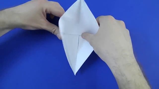Оригами.Журавлик из бумаги