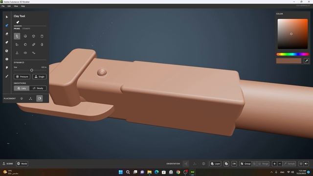 Basic Sculpting, Transformation, Clay, Erase, and Warp Tool Lesson 2 Substance 3D Modeler Course