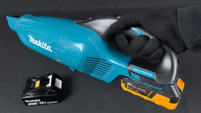 Makita DCL281FZ сторонние аккумуляторы