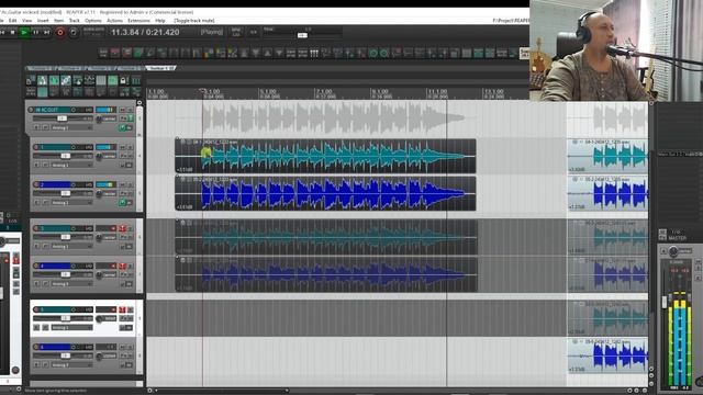 Запись Электроакукстической гитары