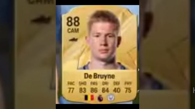 ДЕ БРЮЬНЕ 10/25 fifa card