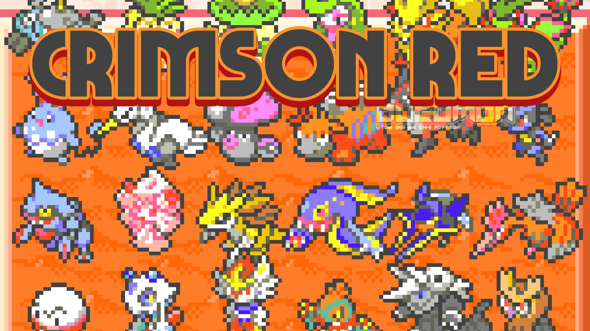 Pokemon Crimson Red - взлом GBA ROM, измененная карта, улучшенный ИИ, до 8-го поколения, Хардкор+ Nu