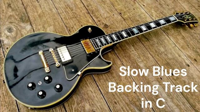 Slow Blues Backing Track in C