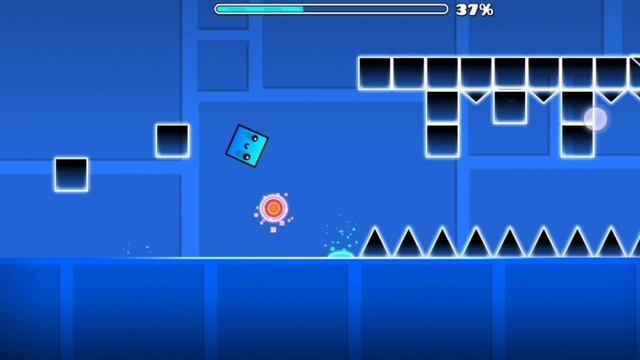 😱как бы выглядил Base after base в легком режиме в GEOMETRY DASH?😱