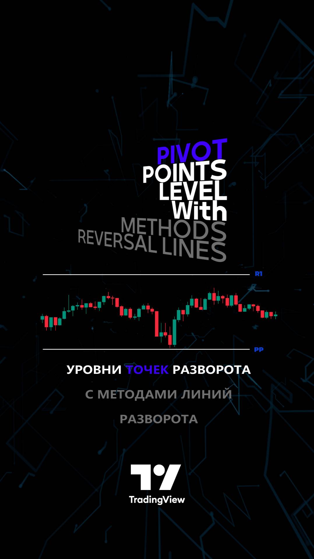 🎯 Уровни Pivot Points 4-го уровня + Индикатор обратных линий в TradingView [TradingFinder] 🚀