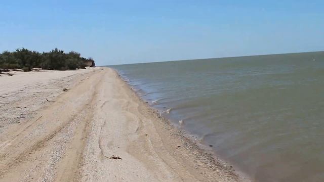 Азовское море. Ясенская коса.