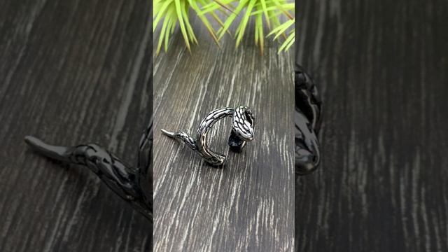 Дизайнерский кафф "Витая змейка" от StarfallShop