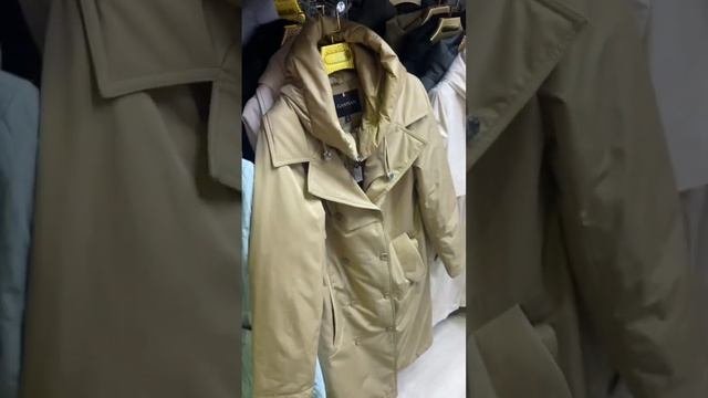 Тренд  утепленный тренч #shorts