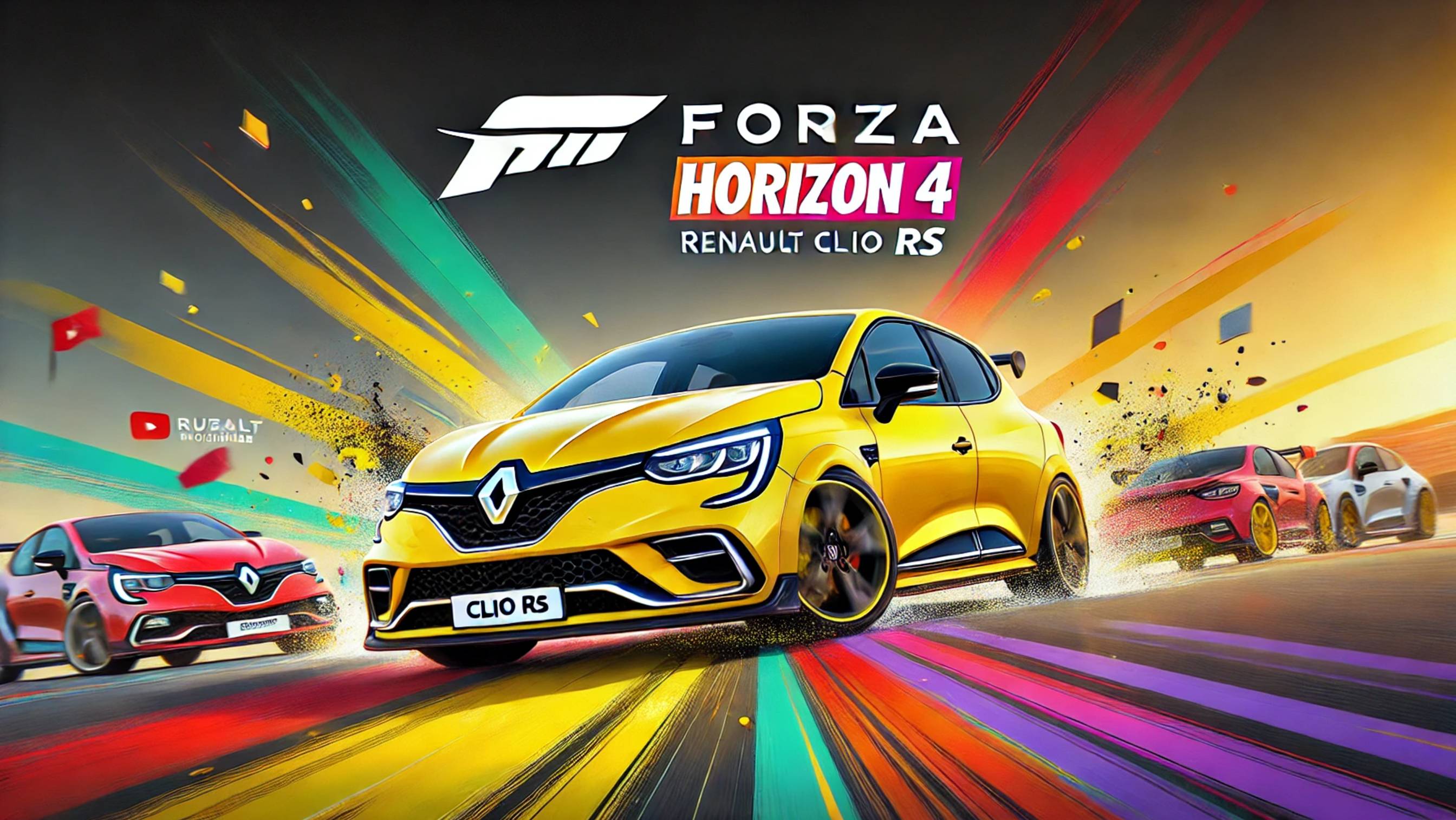 Renault Clio RS: Легенда городских гонок в Forza Horizon 4