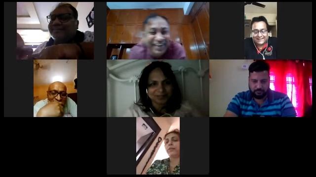 Recording : Virtual live music reality show on ZOOM