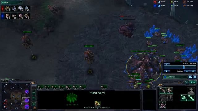 Zerg vs Terran: A Game of Pushes - Hotkeyit